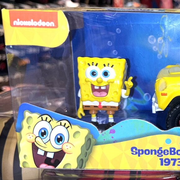 Jada Toys 1:24 SpongeBob SquarePants 1973 Ford Bronco Die‑Cast